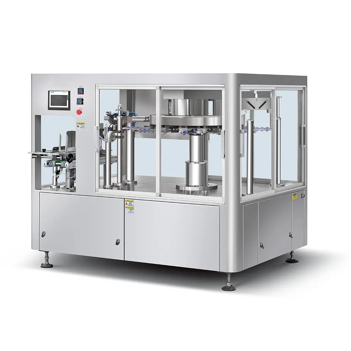 ZP-8R180M Rotary quad seal bag packing machine