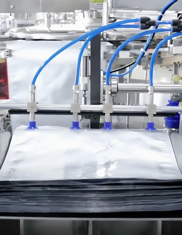ZP-8R400 pouch feeding