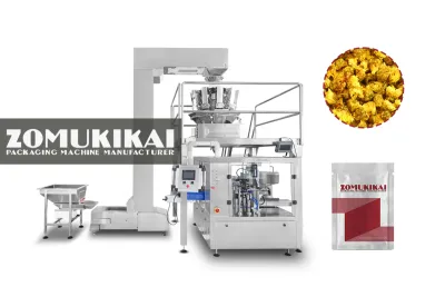 Chamomile premade pouch vacuum machine