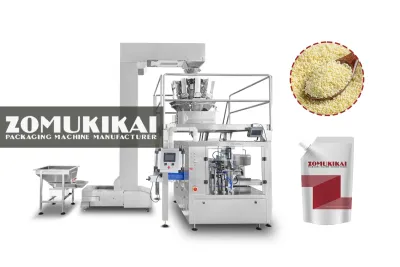 ZOMUKIKAI presenta la máquina automática de llenado y sellado de Spout-Pouch